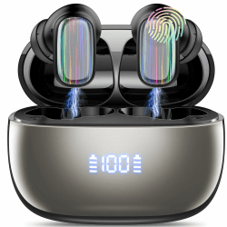 Conyat AI Kopfhörer Übersetzer, 3-in-1Echtzeit Sprachübersetzer Kopfhörer 164 Sprachen mit App, 6 Übersetzungsmodi, 40H Bluetooth 5.4 Übersetzer Kopfhörer für Studium, Reisen, Wirtschaft, Schwarz