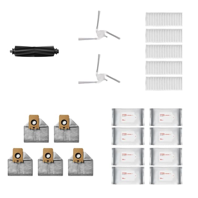 SwitchBot Ersatzteil-Set für Mini Roboter Staubsauger K10+ Pro (1-Jahres-Vorrat) K10+ Pro Ersatzteilset (1 Jahr)