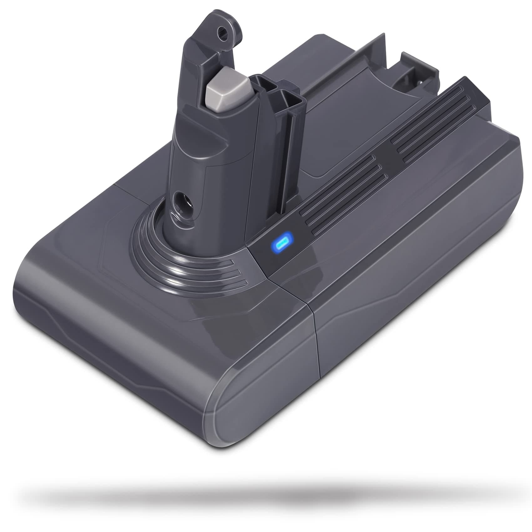 KUNLUN V6 Akku für V6 Staubsauger DC62 SV03 SV04 VTC4 SV09 SV05 DC58 DC59 DC61 DC72 DC74 SV06 SV07 21.6V V6 Ersatzakku für Allen V6-Serien Akku