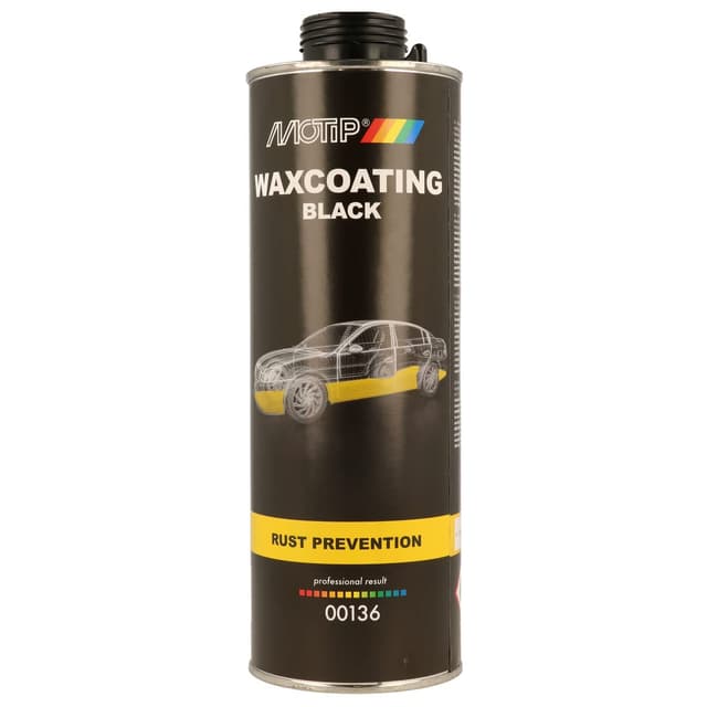 MOTIP 00136 Unterbodenschutz Wachs schwarz 1 l