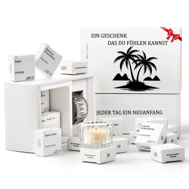 Arbolisse Geschenke für Frauen Duftkerzen Geschenkset 12er- Verborgene Botschaft erscheint beim Abbrennen-Geburtstagsgeschenk für Frauen, PartnerGeschenke, Teenager Mädchen, Beste Freundin Geschenke