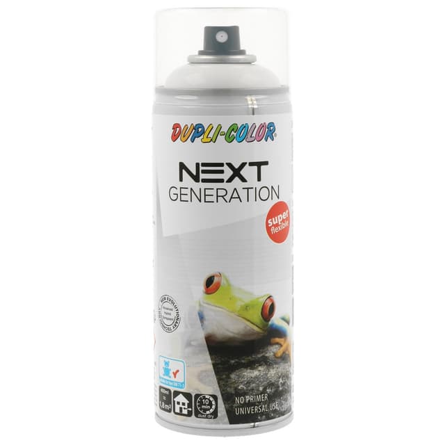 DUPLI-COLOR 480409 Next Verkehrsweiß glänzend 400 ml, RAL 9016 glänzend verkehrsweiß