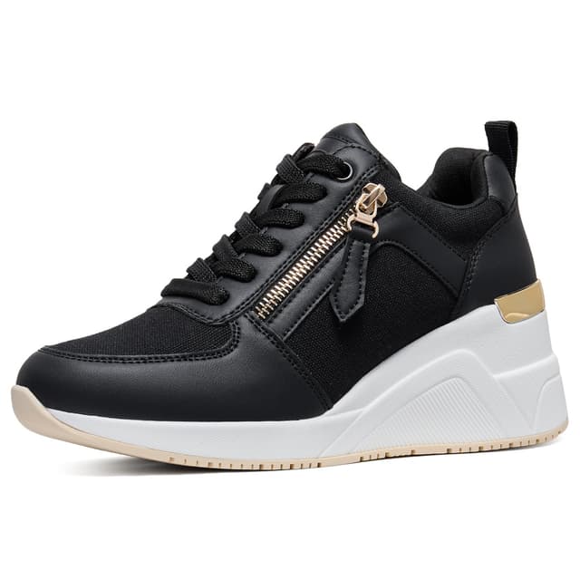 ANJOUFEMME Sneaker mit Keilabsatz Schuhe Damen