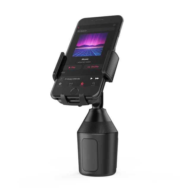 SEEKONE Universal Handyhalterung für Auto Getränkehalter Handyhalter Smartphone Halterung Cup Mount für KFZ,Geeignet für alle Smartphones mit Einer Größe von 5,5 cm bis 10 cm.
