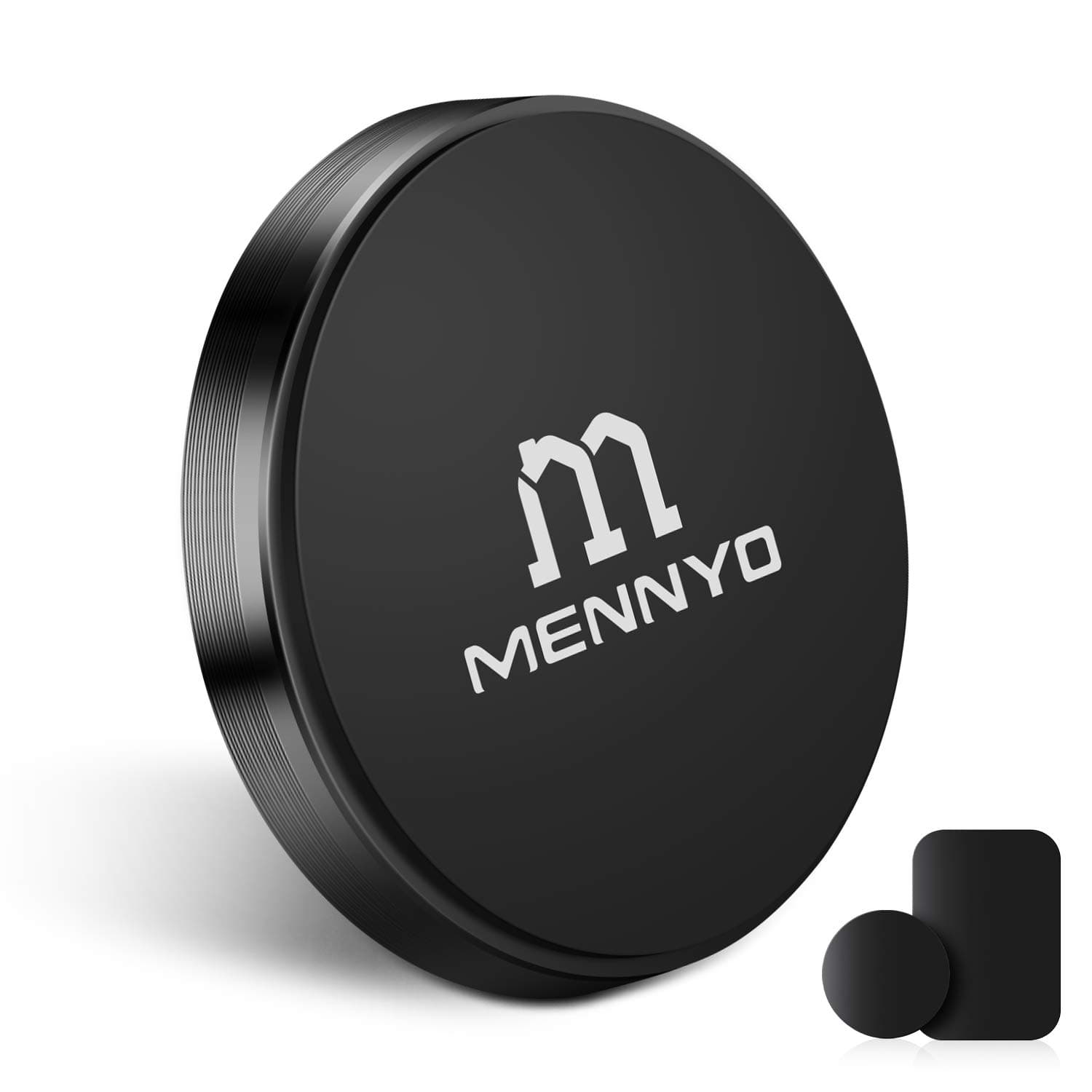 MENNYO Magnet KFZ Handy Halterung, 1 Pack Universal Handyhalter Auto mit Metallplatte Selbstklebender Auto Handyhalter Kompatibel mit iPhone 16/15/14/13/12/11/X/Xs/Xs Max /8,Samsung,Huawei Usw.