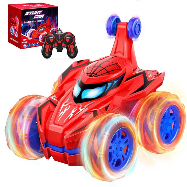 Ophy Ferngesteuertes Auto ab 3 4 5 6 7 8 Jahre,Spider Spielzeug,2.4GHz RC Auto mit Eingebautem Wiederaufladbarem Akku,Spielzeug Geburtstags Geschenke für Kinder,Monstertruck Junge Mädchen Remote Car