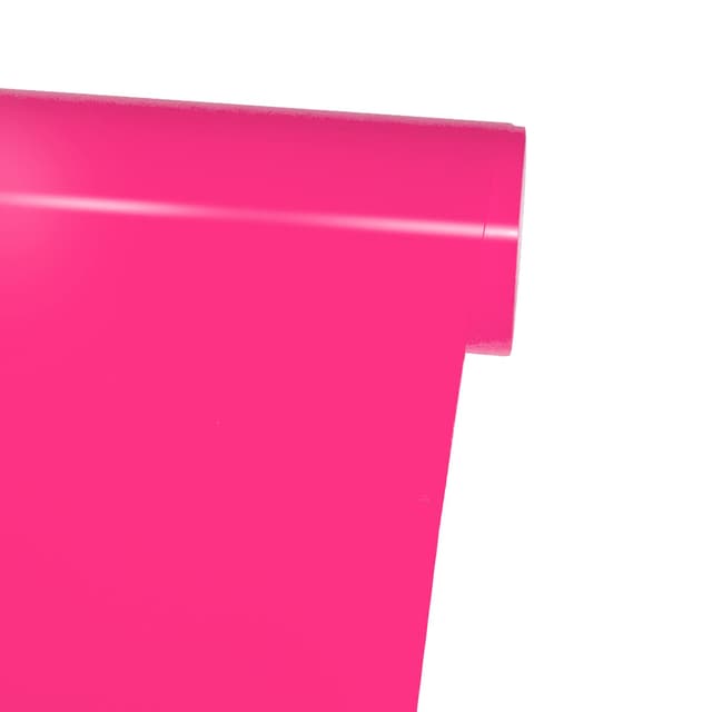FORBELL Plotterfolie Textil, 30.5cm×3m Textil Bügeltransferfolie (Neon Pink)