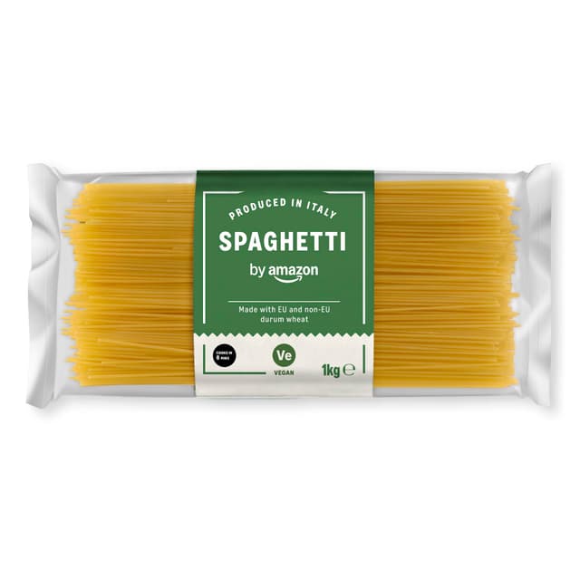 by Amazon Spaghetti, 1kg Spaghetti 1kg (Pack of 1)