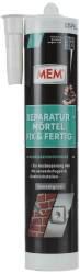 MEM Reparaturmörtel Fix & Fertig, Für Mauerwerksfugen & Ausbruchstellen, Innen & Außen, Überstreichbar, Schnell härtend, Zementgrau, 300 ml Kartusche 300 ml Single Angebot bei HelloDeals