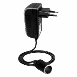 Netzgleichrichter Netzadapter Adapter 100V - 240V auf 12V/3A (36W) KFZ Zigarettenanzünder Steckdose Spannungswandler 12V Netzteil über das Stromnetz für Auto-Kühlbox, Luftpumpe, Autostaubsauger 12V/3A 36W Angebot bei HelloDeals