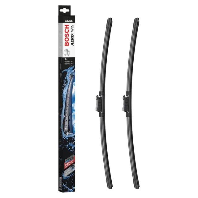 Bosch Scheibenwischer Aerotwin A821S, Länge: 600mm/600mm – Set für Frontscheibe