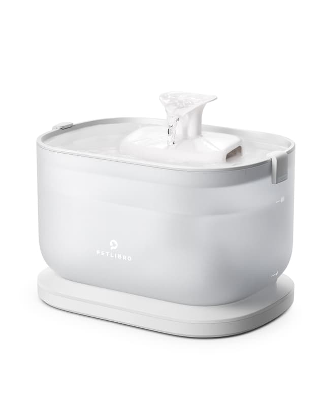 PETLIBRO Katzenbrunnen Trinkbrunnen für Katze mit Pumpe Kabellos, Dockstream Katzen Trinkbrunnen für Hunde, Einfache Reinigung, 23dB Ultraleise, Zwei Trinkmodi, BPA-frei, 2,5L Katzentrinkbrunnen