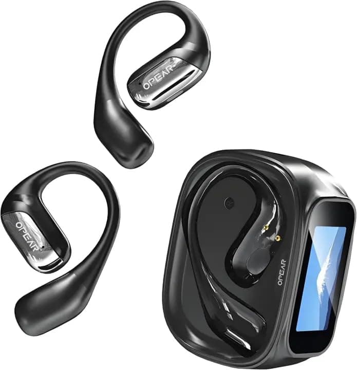 AI Kopfhörer Übersetzer, 3-in-1 Sprachübersetzer Ohrhörer 134 Sprachen mit App, 7 Übersetzungsmodi Echtzeit Übersetzer Kopfhörer, 48H Bluetooth 5.4 Übersetzungskopfhörer für Lernen, Reisen, Business Dunkle Nacht