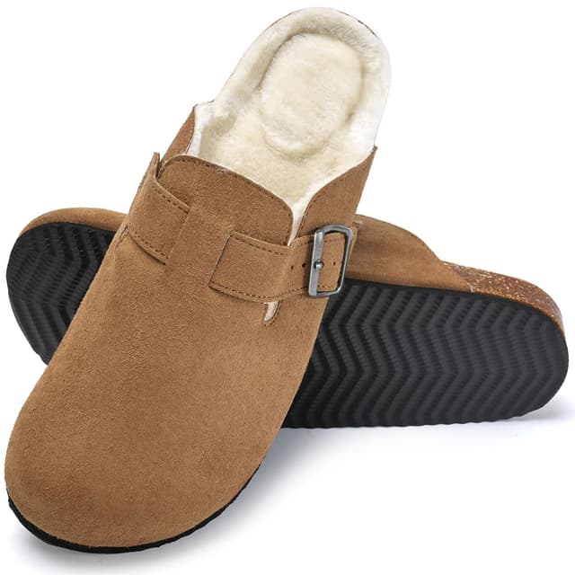 Torotto Hausschuhe Damen Pantoffeln Filzpantoffeln Clogs Filz Hausschlappen Bequeme Hüttenschuhe