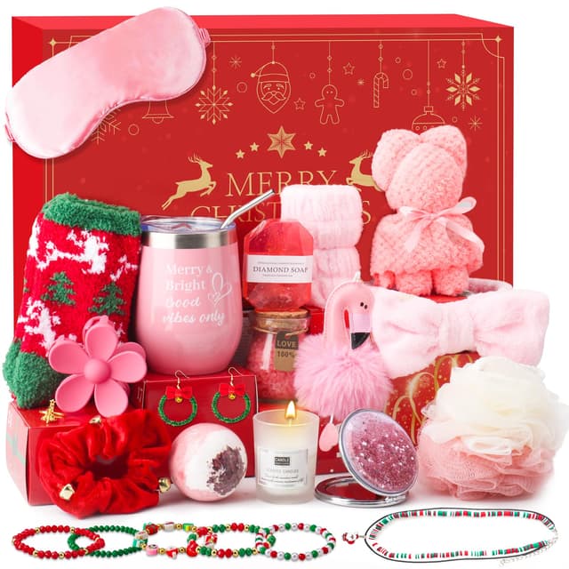 Adventskalender für Frauen 2025 - Weihnachtskalender mit Beauty-Produkten, Schmuck, Accessoires - Personalisierbar mit 24 Überraschungen Luxus Geschenkidee für Mutter, Ehefrau, Tochter beste Freundin Cardstock