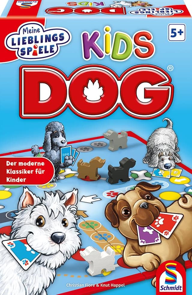 Schmidt Spiele 40554 Dog Kids, Kinderspiel, 36 x 36 cm