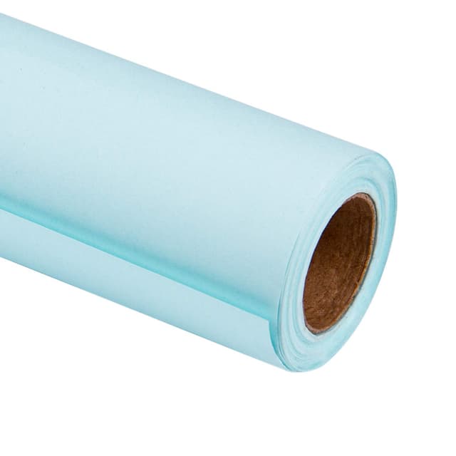 RUSPEPA blaues Kraftpapier - schweres Papier für Hochzeit, Geburtstag, Dusche, Congrats und Feiertags-Geschenke - 76 cm X 10 m pro Rolle