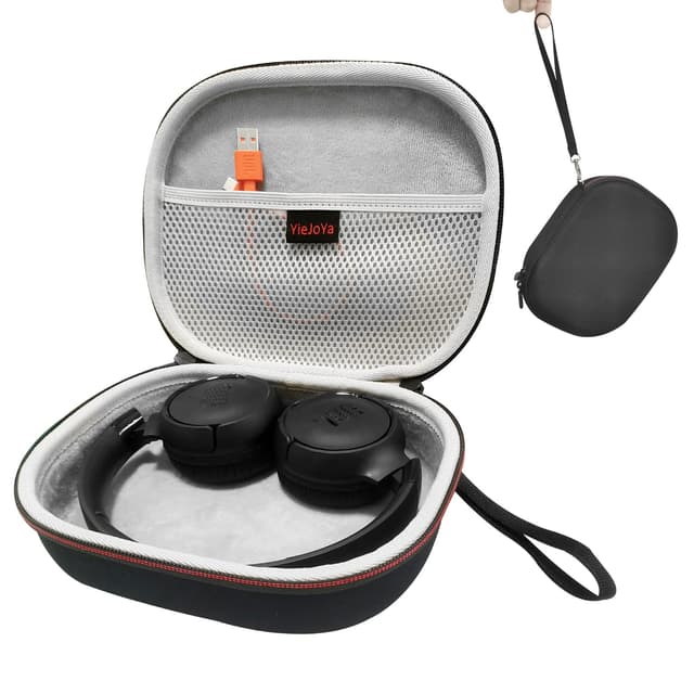 Kopfhörer-Etui für JBL Tune 510BT /JBL Tune 520BT/500 für Sony WH-CH520, Eva Hartschalenetui für JBL Tune 760 NC/JBL Tune500 / JBL Tune600BTNC On-Ear Wireless Faltbare Bluetooth-Kopfhörer (Schwarz)