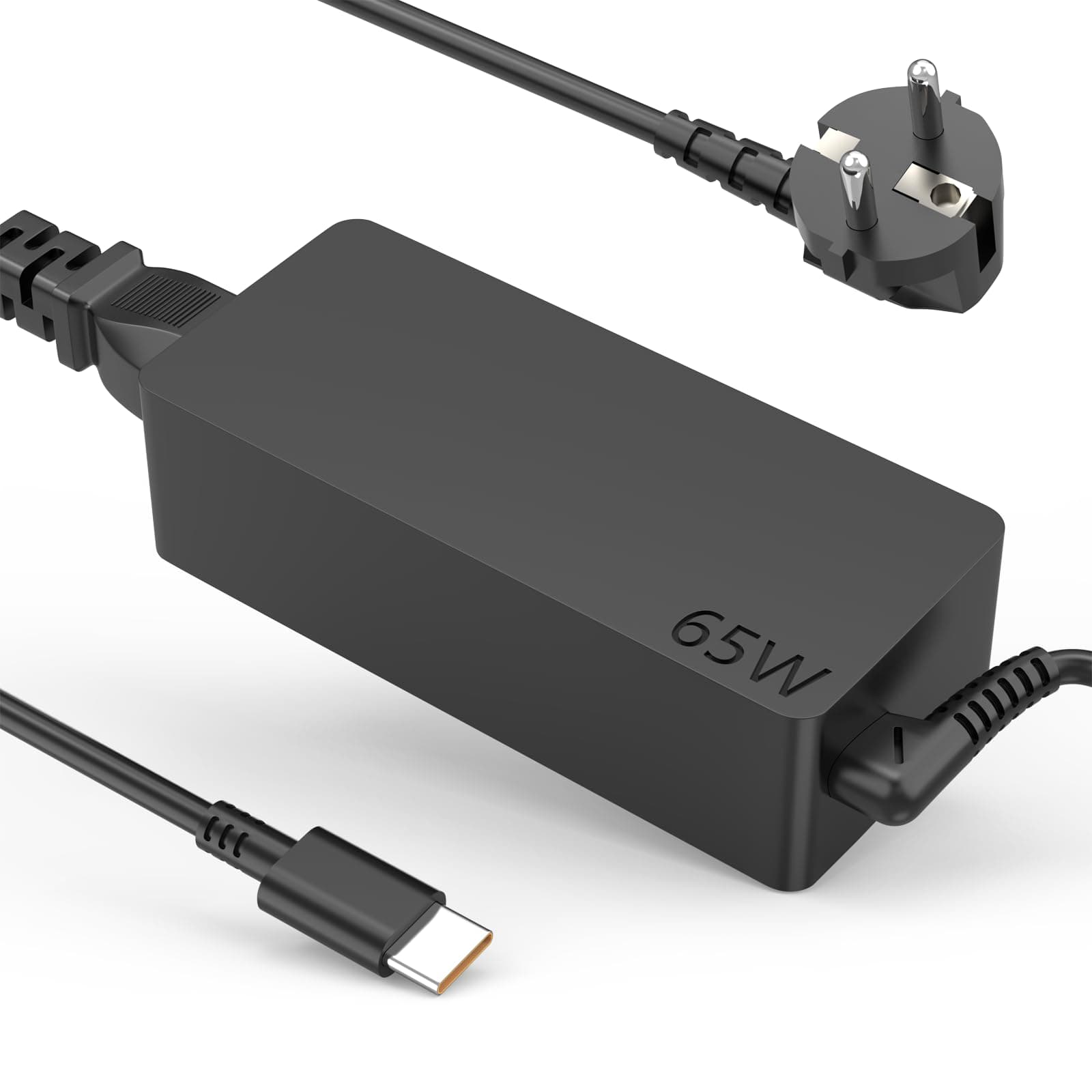 65W USB C Laptop Netzteil Ladekabel für Lenovo ThinkPad X1 Carbon Gen 11 10 9 8 7 6 5 Yoga 7i 9i C740 C940 ThinkBook 13s 14 15 14s 15 G2 ITL G3 ACL G4 ABA 16 G4+G6 Plus Chromebook IdeaPad Ladegerät