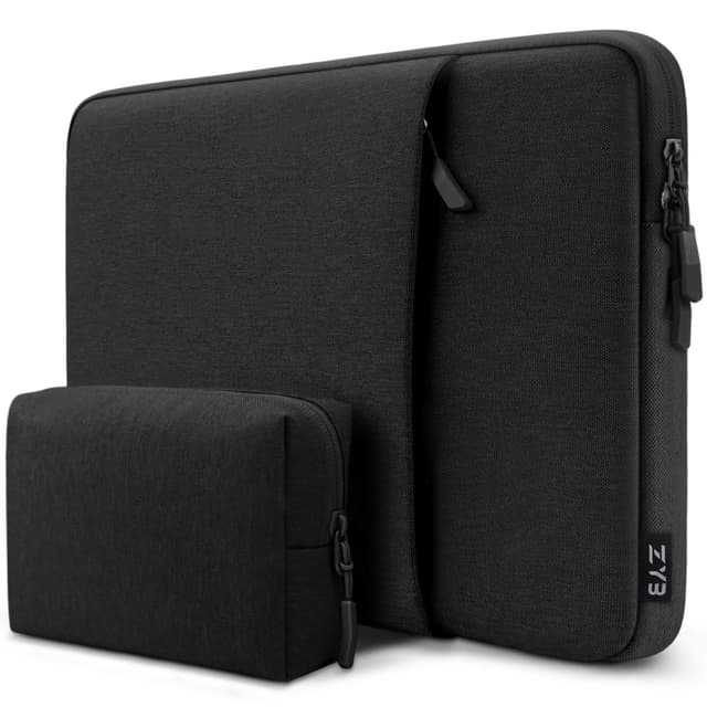 15,6 Zoll Laptoptasche Laptophülle,ZYB Sleeve Wasserdicht Hülle Laptop Tasche 15.6 für 15 Zoll Notebook Lenovo Thinkpad Ideapad HP Acer Dell Surface Laptop,2025-2019 MacBook PRO 16 M4-M1-Schwarz 15-15.6 Zoll Schwarz