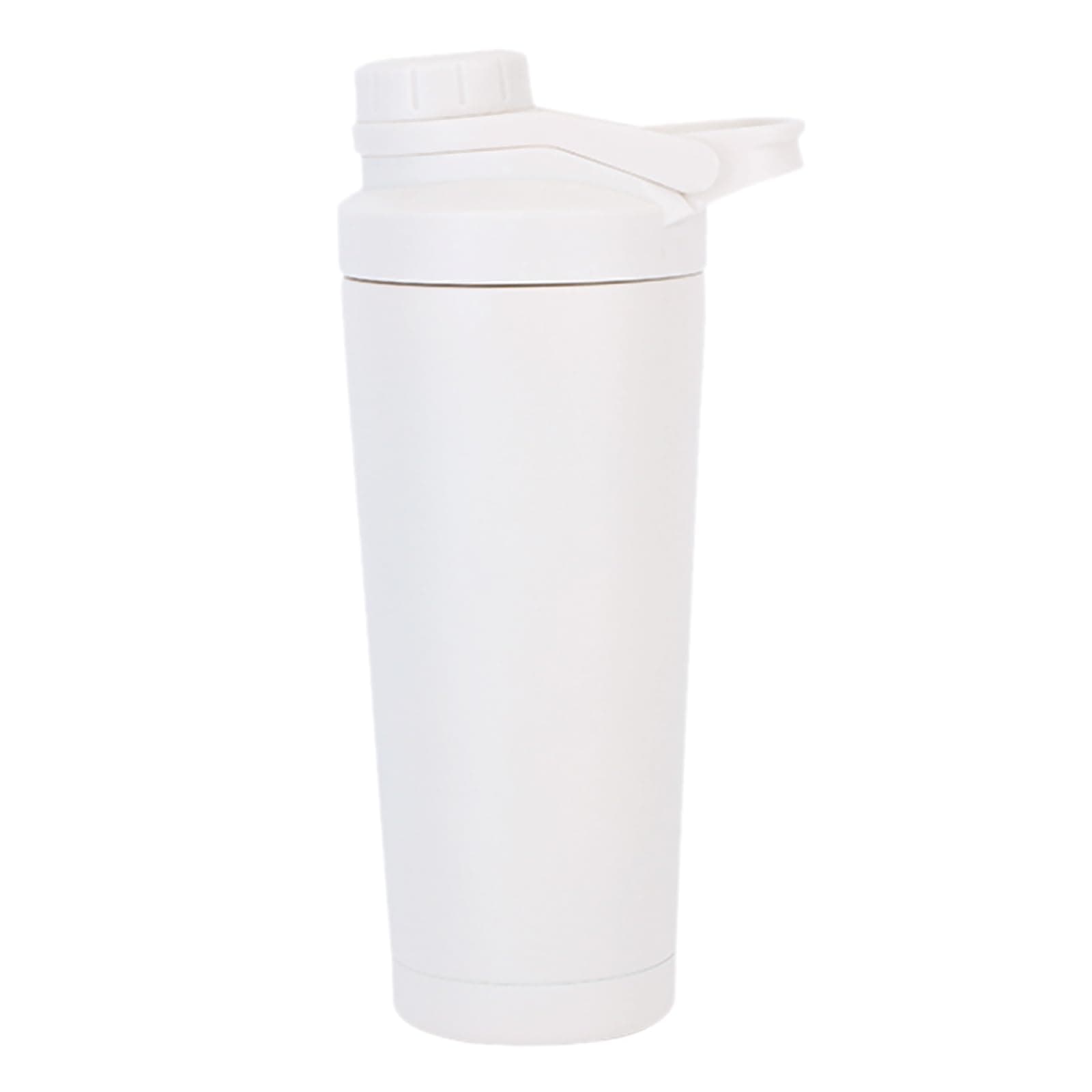 EACHPT Shaker Proteinshake|750ML|Eiweiß Shaker mit Sieb Shaker|Edelstahl Protein Shaker Doppelwandig Vakuum Isoliert|BPA Frei Auslaufsicher|Edelstahl Thermoflasche| für eiweiß- Sportgetränke Weiß 750 ml