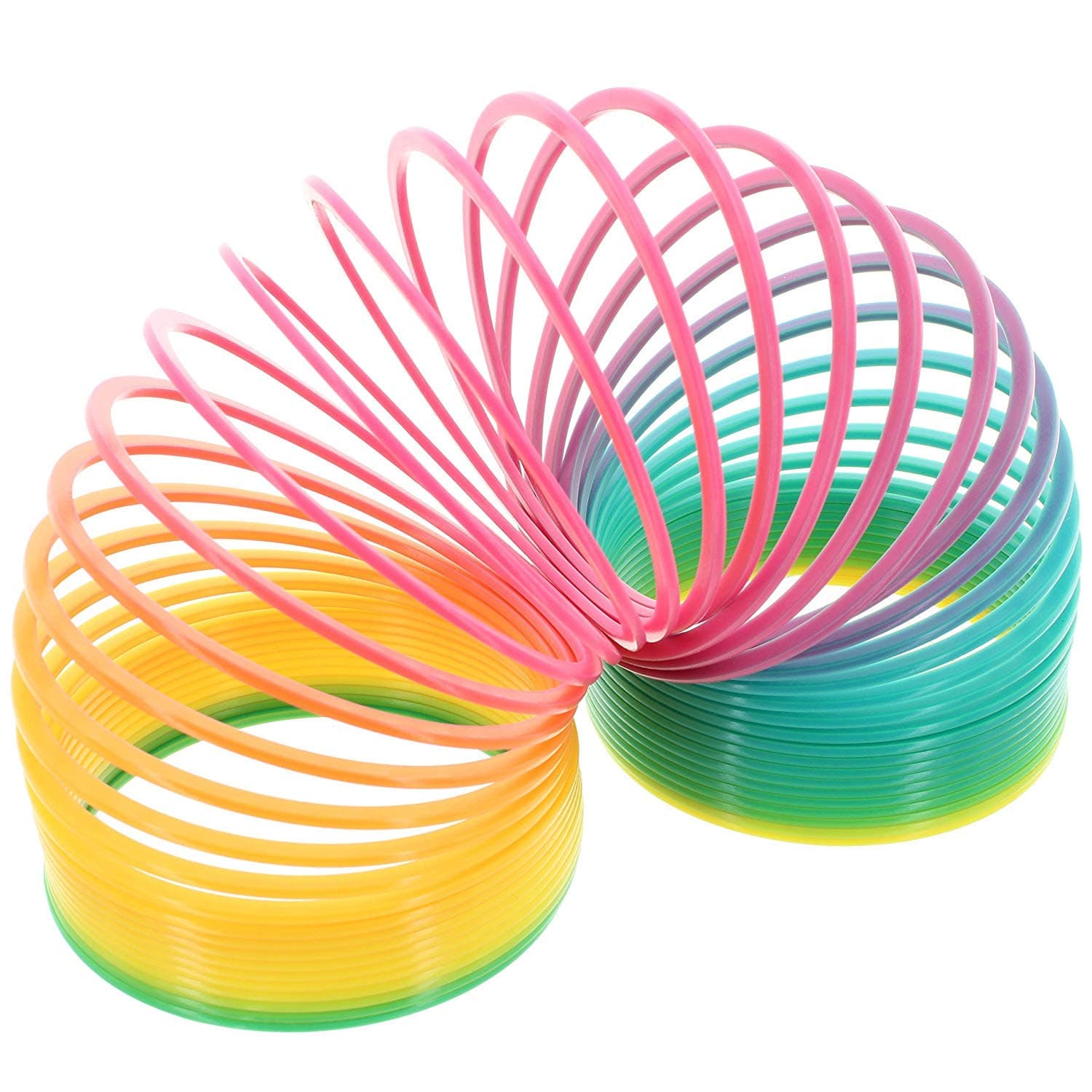 MIJOMA Regenbogenspirale 10cm Durchmesser (Regenbogenfarben bunt)