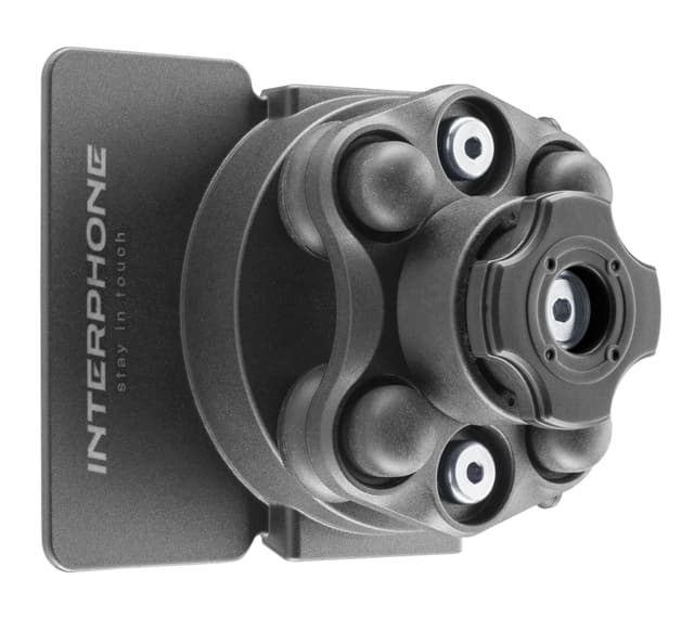 INTERPHONE - QUIKLOX Halterung kompatibel mit BMW Navigationsanschluss - Integrierter Vibrationsschutz, 2 USB-Anschlüsse (A und C) - Wasserdicht IP66 - Kompatibel mit QUIKLOX Hüllen - Modulares System