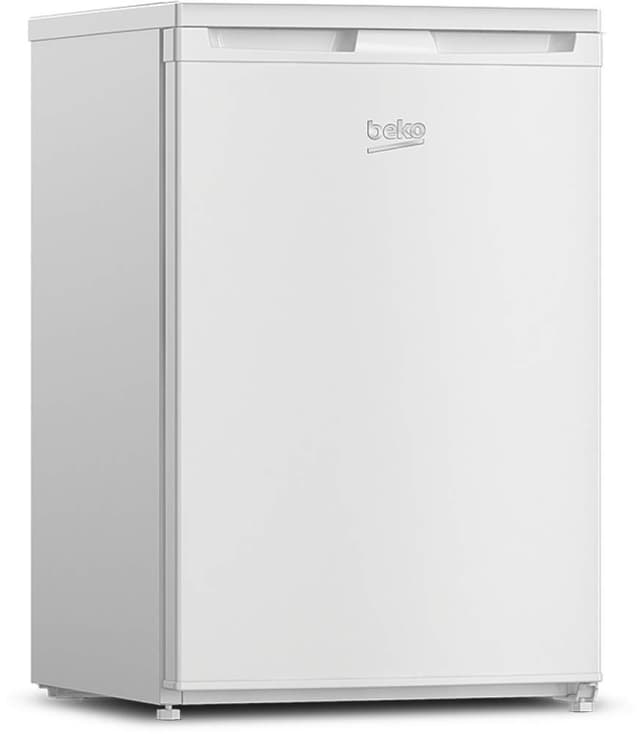 Beko TSE1284N b100 Tischkühlschrank mit 4-Sterne-Gefrierfach, 114 l Gesamtrauminhalt, 101 l Kühlen, 13 l Gefrieren, MinFrost, wechselbarer Türanschlag, Weiß Freistehend Tischkühlschrank mit Gefrierfach