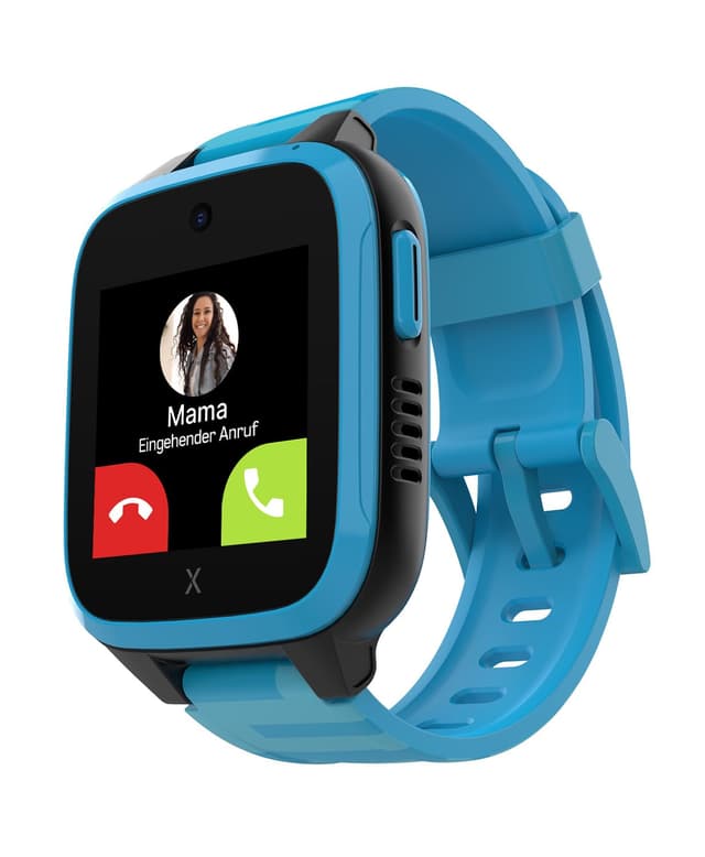XPLORA XGO 3 - wasserdichte Telefon Uhr für Kinder - 4G, Anrufe, Nachrichten, Schulmodus, SOS-Funktion, GPS, Kamera und Schrittzähler - 2 Jahre Garantie (BLAU) BLAU XGO 3