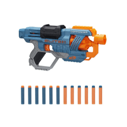 Nerf Elite 2.0 Commander RD-6 Dart-Blaster, 12 Nerf Elite Darts, 6-Dart Rotationstrommel, Blaster-Spielzeug für draußen, für Kinder ab 8, für Jungen und Mädchen Angebot bei HelloDeals