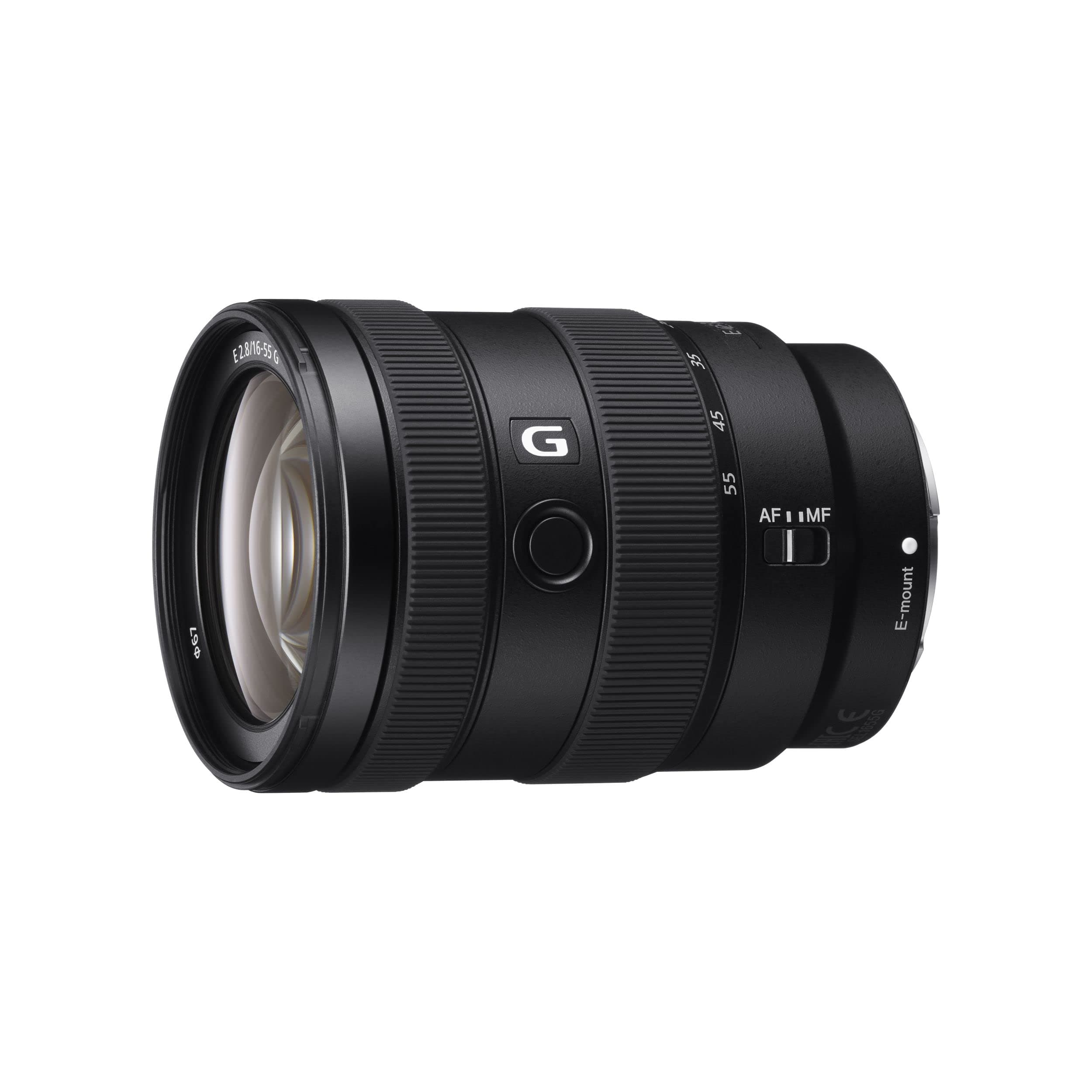 Sony SEL1655G – 16–55mm F2.8 G Standard-Zoom-Objektiv für APS-C (konstante Blende, kompakt & lichtstark, E-Mount, ideal für Alltag, Reportage & Video, kompatibel mit ZV-E10, A6400, A6700) Single