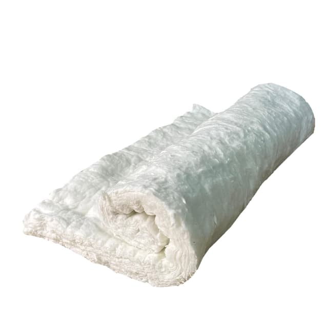 Keramikfaserdecke, feuerfeste Isolierleitblech, bewertet bis 1260 °C, hohe Temperaturbeständigkeit für Schmieden, Rohrisolierung (1 m, 40 mm) 1m 40mm