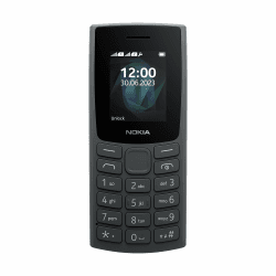 Nokia 105 2G Edition 2023 (Dual-SIM, 1,77" Display, 1000 mAh Akku, 32MB, 3.5mm Kopfhöreranschluss, FM Radio) Charcoal Angebot bei HelloDeals