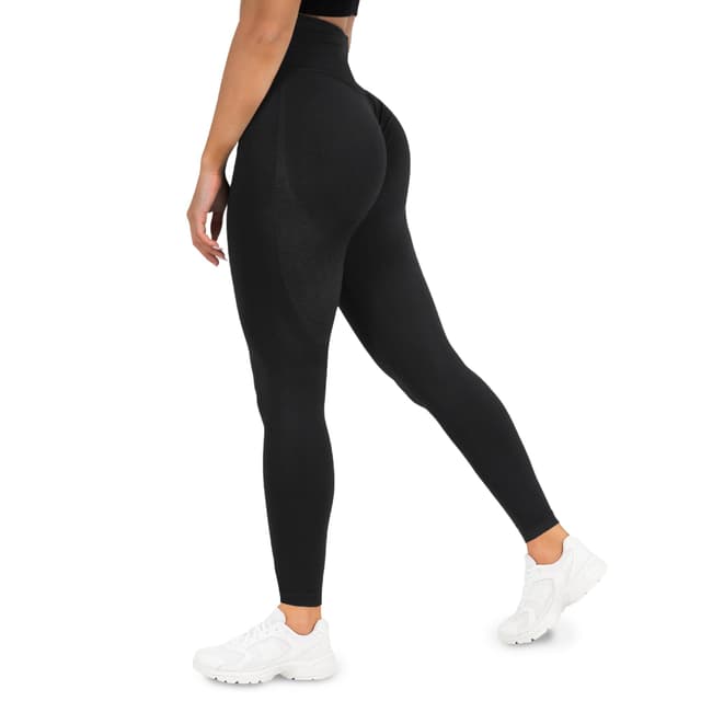 SMILODOX Leggings Damen Amaze Scrunch Pro, Butt Lift Sporthose High Waist V-Shape Trainingshose Seamless Blickdicht Yogahose Für Sport Fitness Alltag