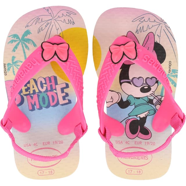 Havaianas Unisex Kinder Baby Disney Classics Ii Flipflop 23/24 EU Pink