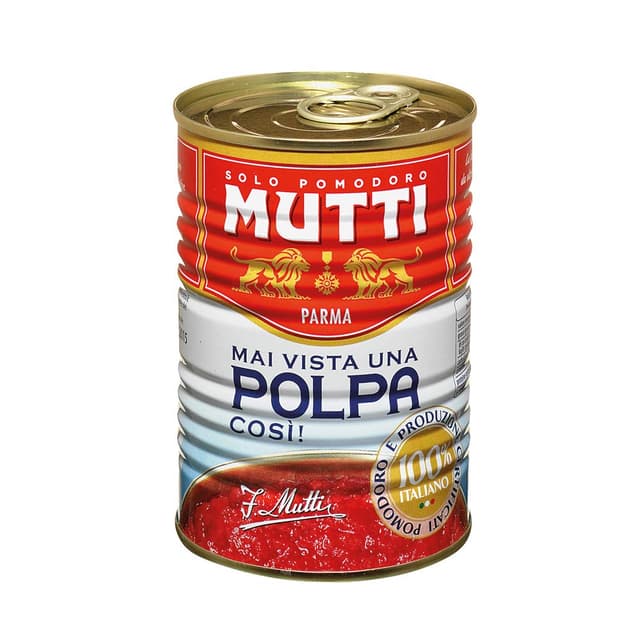 Mutti Polpa feinstes Tomatenfruchtfleisch, 100% Italienisch, 400 g 400g