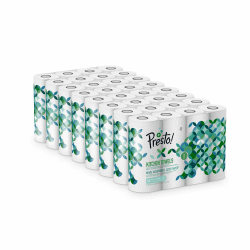Amazon-Marke: Presto! TAD Küchenrolle, Extra Saugfähig, 32 Rollen (4 Rollen, 8-er Pack), 51 Blätter pro Rolle, Auswringen und Wiederverwenden, FSC-zertifiziert 32 Stück (1er Pack) Angebot bei HelloDeals