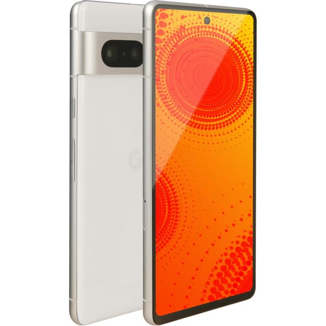 Google Pixel 7 – Entsperrtes Android-Smartphone mit Weitwinkelobjektiv – 128GB - Snow (Generalüberholt) Pixel 7 Snow 128GB