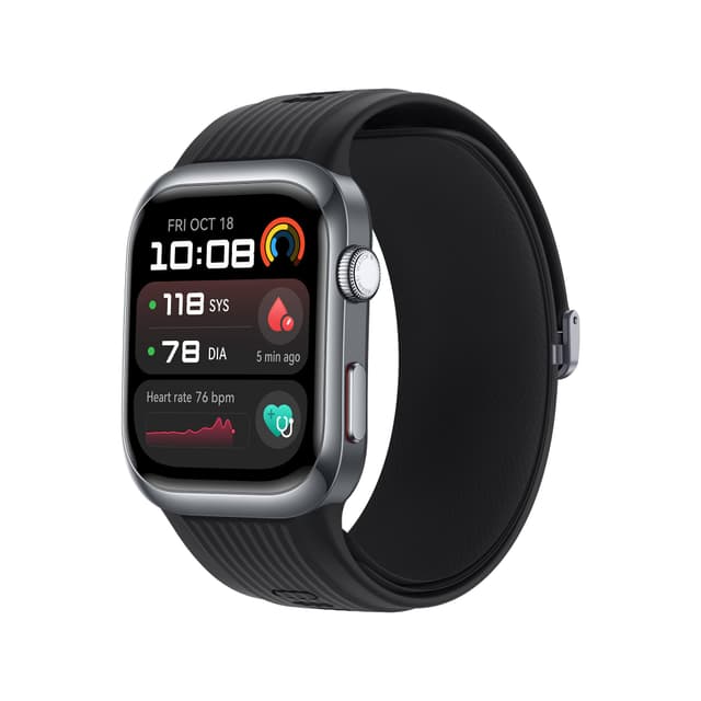 HUAWEI Watch D2 Smartwatch, 1,82" AMOLED-Display, Ambulante Blutdruckmessung, schlankes Design, EKG, smarte Lifestyle-Funktionen, Gesundheits-Community, kompatibel mit iOS & Android™, Schwarz WATCH D2 Schwarz
