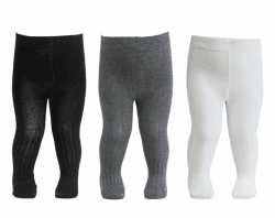 Tiny One Strumpfhose Baby & Kinder | Allergenfrei Bio Baumwolle | Elastische Babystrumpfhosen mit Rutschfest Bund für Mädchen & Jungen | Langlebige & Bequem Tights von 50 bis 86 cm Angebot bei HelloDeals