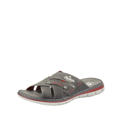 Rieker Herren Pantolette 45 EU Grau Angebot bei HelloDeals