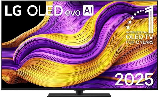 LG OLED55G59LS TV 55 Zoll (139 cm) 4K OLED evo AI TV (α11 Gen2 4K AI Prozessor, webOS 25, 120Hz (VRR bis zu 165Hz)) [Modelljahr 2025] 55 Zoll 2025 Series Mit Standfuß