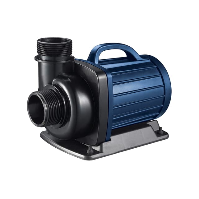 AquaForte DM 8.000 Niedervolt 12 Volt 70 Watt Teichpumpe, Fördermenge 8.000 Liter pro Stunde, Förderhöhe 4.5 Meter, automatischer Trockenlaufschutz, Kabellänge 10 Meter