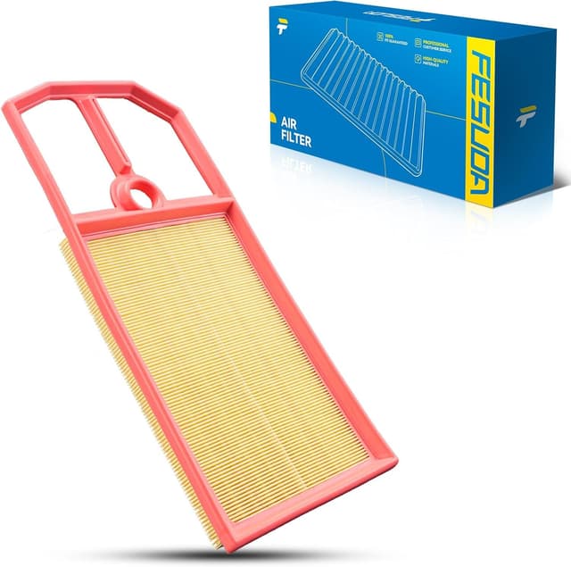 Fesuda S3716 Luftfilter für Golf IV, Golf IV Variant, Lupo I, Ibiza II, Leon, Bora I – Motorluftfilter Ersatzfilter – Hohe Passgenauigkeit & Leistungssteigerung
