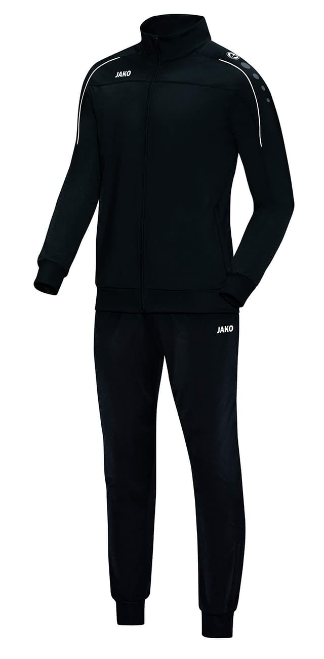 JAKO Unisex Kinder Trainingsanzug Polyester Classico 152 Schwarz