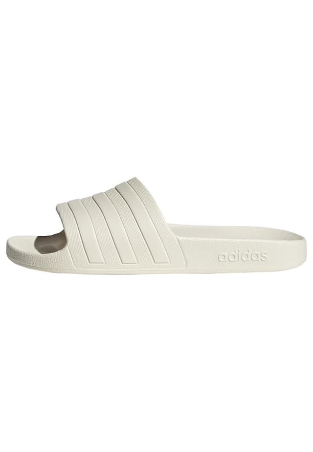 adidas Damen Adilette Aqua Slides RUTSCHEN 40.5 EU Off White Off White Off White