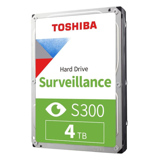 Toshiba S300 Surveillance 4To 3.5p Festplatte Serial ATA SATA 4 TB