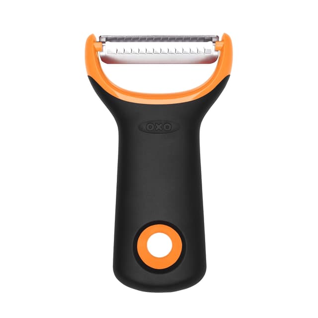 OXO Good Grips Schäler/Peeler mit Julienne-Funktion Streifenschneider mit Julienne-Klinge Julienne-Klinge