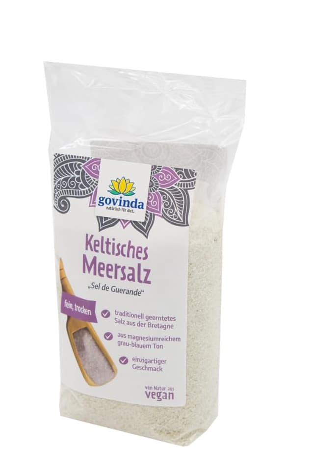 Govinda Keltisches Meersalz fein gemahlen 500 g