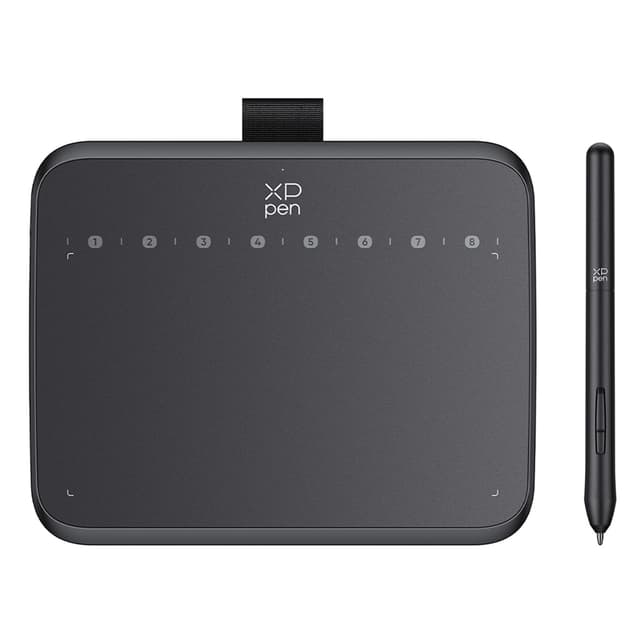 XPPen Deco 640 Grafiktablett, 16K Druckstufen, 6x4 Zoll, Zeichnen Tablet mit 8 Tastenkombinationen, für OSU Signature Drafting